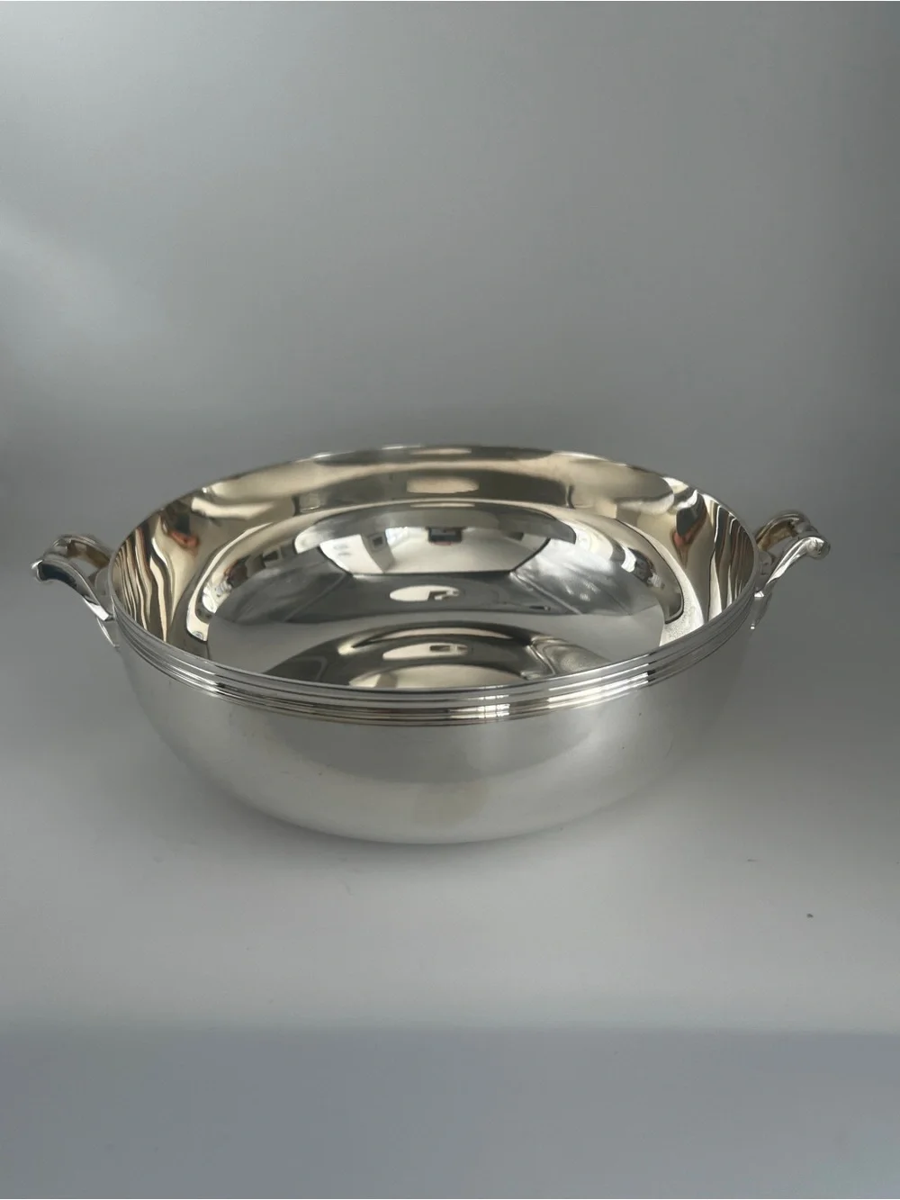 Vintage Christofle Malmaison Silver-Plated Caviar Set – Closed Lotus Bud Lid
